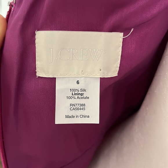 Stunning, sophisticated 100% silk dress by J Crew - Picture 4 of 4